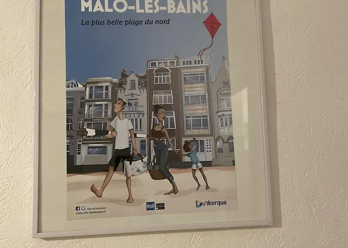 Lumineux Avec Balcon Au Centre De Dunkerque